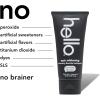 imageHello Activated Charcoal Toothpaste Fluoride Toothpaste with Activated Charcoal Teeth Whitening Toothpaste with Fresh Mint and Coconut Oil No SLS Vegan Gluten Free 3 Pack 4 OZ TubesMint