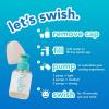 imageHello Clean Mint Mouthwash Concentrate for Bad Breath Alcohol Free Travel Size Mouthwash Made with Coconut Oil and Tea Tree Oil Helps Freshen Breath 2 Pack 325 fl Oz Pump BottlesClean Mint