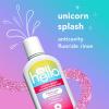 imageHello Kids Mouthwash with Unicorn Bubble Gum Flavor Alcohol Free Mouthwash for Kids with Fluoride Safe for Ages 6 and Up Anticavity Vegan No Alcohol No Dyes 16 Oz Bottles Pack of 3Bubblegum