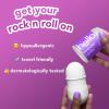 imageHello Lavender Vanilla Roll On Deodorant Aluminum Free for Women  Men 48 Hour NonSticky Formula Dries Quick No White Residue Travel Size 2 Pack 169 oz TubesLavender Vanilla