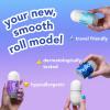 imageHello Lavender Vanilla Roll On Deodorant Aluminum Free for Women  Men 48 Hour NonSticky Formula Dries Quick No White Residue Travel Size 2 Pack 169 oz TubesVariety Pack