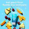imageHello Natural Watermelon Flavor Baby ampamp Kids Fluoride Free Toothpaste Vegan SLS Free Gluten Free Safe to Swallow for Baby and Toddlers 42 Ounce Pack of 3Variety Pack