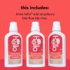 imageHello Natural Watermelon Flavor Kids Fluoride Free Rinse Alcohol Free Vegan SLS Free Mouthwash for Kids Age 6 and Up 16 Fl Oz Pack of 3Strawberry