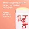 imageHello Peach Aluminum Free Deodorant for Women  Men Natural Fragrance Dermatologically tested Baking Soda Free Parabens Free Dye Free 24 Hour Odor Protection Pack of 2