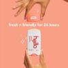 imageHello Peach Aluminum Free Deodorant for Women  Men Natural Fragrance Dermatologically tested Baking Soda Free Parabens Free Dye Free 24 Hour Odor Protection Pack of 2