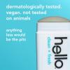 imagehello Clean and Fresh Aluminum Free Deodorant for Women and Men with Charcoal 24Hour Freshness Baking Soda Free Deodorant Dermatologically Tested 26 oz Stick 2 Pack