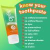 imagehello Magical Mermaid Kids Toothpaste with Fluoride Orange Dreamsicle Flavor Toothpaste for Kids Safe for Ages 2 and Up Helps Prevent Cavities Strengthen Enamel Polish Teeth 3 Pack 42 Oz Each