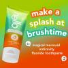 imagehello Magical Mermaid Kids Toothpaste with Fluoride Orange Dreamsicle Flavor Toothpaste for Kids Safe for Ages 2 and Up Helps Prevent Cavities Strengthen Enamel Polish Teeth 3 Pack 42 Oz Each
