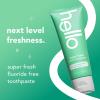imagehello Super Fresh Fluoride Free Toothpaste Toothpaste for Bad Breath Helps Remove Surface Stains Natural Spearmint 3 Pack 47 Oz Tubes