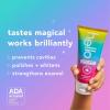 imagehello Unicorn Sparkle Kids Fluoride Toothpaste Natural Bubble Gum Flavor ADA Approved Ages 2 No Artificial Sweeteners No SLS Gluten Free Vegan Pack of 3 42 oz Tubes