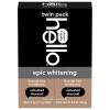 imageHello Activated Charcoal Epic Teeth Whitening Fluoride Free Toothpaste and Toothbrush Fresh Mint and Coconut Oil Vegan SLS Free Gluten Free and Peroxide Free 4 Ounce Pack of 24 Ounce Pack of 2