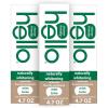 imageHello Naturally Whitening Fluoride Toothpaste Natural Whitening Toothpaste with Coconut Oil and Tea Tree Oil Tames Bad Breath Helps Moisturize and Fights Cavities Mint 3 Pack 47 Oz TubesPeppermint