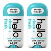 imagehello Clean and Fresh Aluminum Free Deodorant for Women and Men with Charcoal 24Hour Freshness Baking Soda Free Deodorant Dermatologically Tested 26 oz Stick 2 Pack