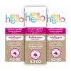imagehello Unicorn Sparkle Kids Fluoride Toothpaste Natural Bubble Gum Flavor ADA Approved Ages 2 No Artificial Sweeteners No SLS Gluten Free Vegan Pack of 3 42 oz Tubes
