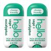 imagehello White Sage  Eucalyptus Deodorant With Shea Butter for Women  Men Aluminum Free Baking Soda Free Parabens Free 24 Hour Odor Protection 26 Ounce 2 Pack