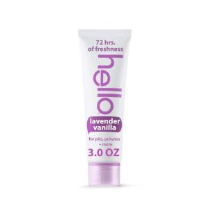 imagehello All Over Sweet Coconut Deodorant Cream Aluminum Free Deodorant Cream for Pits Privates  More Offers 72 Hours of Freshness Safe for Sensitive Skin Vegan 1 Pack 3 Oz TubeLavender Vanilla