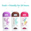 imagehello Deodorant Variety Pack Aluminum Free Deodorant for Women and Men with Shea Butter Lavender Vanilla Sweet Coconut Unicorn Baking Soda Free 3 x 26 oz Sticks