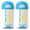 imagehello Sunny Daze Aluminum Free Deodorant for Women and Men with Shea Butter 24Hour Freshness Baking Soda Free Deodorant Dermatologically Tested 26 oz Stick 2 pack