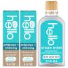 image:imageHello Antiplaque and Whitening Fluoride Free Toothpaste 2 Pack 5 Oz Tubes and Clean Mint Alcohol Free Mouthwash 176 Fl Oz Bottle with Aloe Vera Natural Peppermint