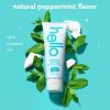 image:imageHello Antiplaque and Whitening Fluoride Free Toothpaste 5 Oz Tube Whitening Toothpaste with Natural Peppermint Flavor and Tea Tree Oil Crushes Tartar and Helps Remove Surface Stains 3 Pack