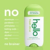 image:imagehello Fresh Citrus Aluminum Free Deodorant for Women and Men 72Hour Deodorant Only 9 Ingredients Baking Soda Free Enriched with Shea Butter Vegan 26 oz Stick Deodorant 2 PackVariety Pack