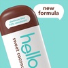 image:imagehello Fresh Citrus Aluminum Free Deodorant for Women and Men 72Hour Deodorant Only 9 Ingredients Baking Soda Free Enriched with Shea Butter Vegan 26 oz Stick Deodorant 2 PackSweet Coconut