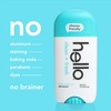 image:imagehello Fresh Citrus Aluminum Free Deodorant for Women and Men 72Hour Deodorant Only 9 Ingredients Baking Soda Free Enriched with Shea Butter Vegan 26 oz Stick Deodorant 2 PackCharcoal