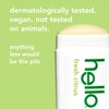 image:imagehello Fresh Citrus Aluminum Free Deodorant for Women and Men 72Hour Deodorant Only 9 Ingredients Baking Soda Free Enriched with Shea Butter Vegan 26 oz Stick Deodorant 2 PackFresh Citrus