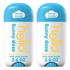 image:imagehello Fresh Citrus Aluminum Free Deodorant for Women and Men 72Hour Deodorant Only 9 Ingredients Baking Soda Free Enriched with Shea Butter Vegan 26 oz Stick Deodorant 2 PackSunny Daze