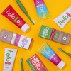 image:imageHello Natural Watermelon Flavor Kids Fluoride Free Toothpaste Vegan SLS Free Gluten Free Safe to Swallow for Baby and Toddlers 42 Ounce Pack of 4