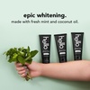 image:imagehello Activated Charcoal Epic Teeth Whitening Fluoride Free Toothpaste Fresh Mint and Coconut Oil Vegan SLS Free Gluten Free and Peroxide Free 4 Ounce Pack of 4
