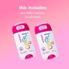 image:imagehello Unicorn Aluminum Free Deodorant for Women amp Unicorn Sparkle Kids Fluoride Toothpaste Natural Bubble Gum Flavor ADA Approved Ages 2 No Artificial Sweeteners No SLS