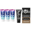 image:imagehello Dragon Dazzle Blue Raspberry Kids Toothpaste amp Activated Charcoal Epic Whitening Fluoride Free Toothpaste Fresh Mint  Coconut Oil Vegan amp SLS Free