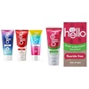 image:imagehello Variety Unicorn Strawberry Dragon Fluoride Kids Toothpaste Anticavity Natural Flavors Vegan SLS Free Gluten Free Ages 2 42 Ounce Pack of 3 amp Kids Natural Watermelon Fluoride