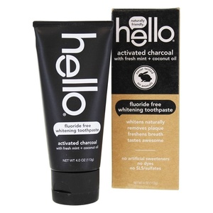 image:imageHello Activated Charcoal Whitening Toothpaste Pack of 6