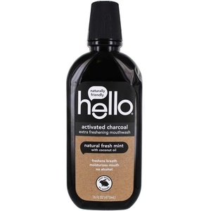 image:imageHello Oral Care Fluoride Free Antiplaque and Whitening Toothpaste Vegan amp SLS Free Natural Peppermint with Tea Tree Oil amp Coconut Oil 16 Fl Oz