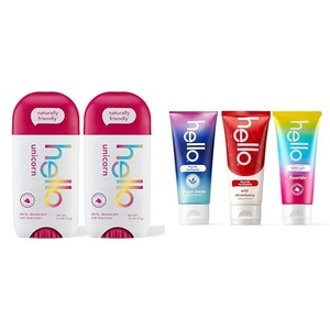 image:imagehello Unicorn Aluminum Free Deodorant for Women Girls Safe for Kids Dermatologically tested amp Variety Unicorn Strawberry Dragon Fluoride Kids Toothpaste Anticavity Natural Flavors